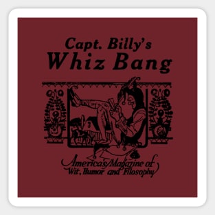 Capt Billy's Whiz Bang Sticker